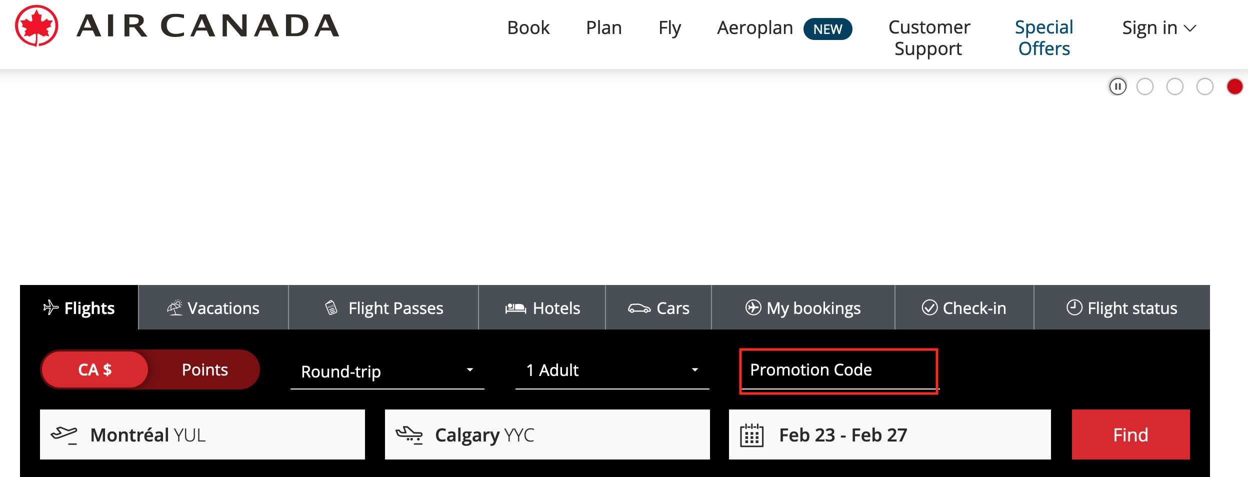 Air Canada Coupons, Promo Codes Canada 20% / 10% Off | 2026